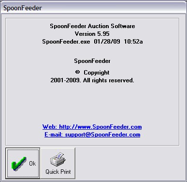 SpoonFeeder's Leading Auction Listing and Management Software